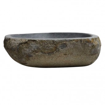 Vasque en pierre de rivière n°210 - Taille M
