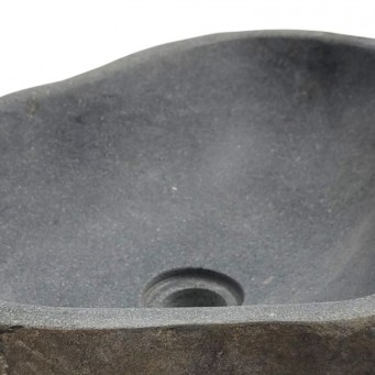 Vasque en pierre de rivière n°212 - Taille M