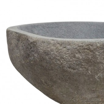 Vasque en pierre de rivière n°212 - Taille M