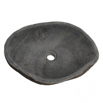 Vasque en pierre de rivière n°213 - Taille M