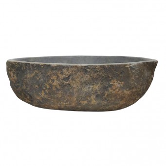 Vasque en pierre de rivière n°213 - Taille M