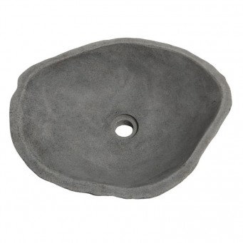 Vasque en pierre de rivière n°215 - Taille M