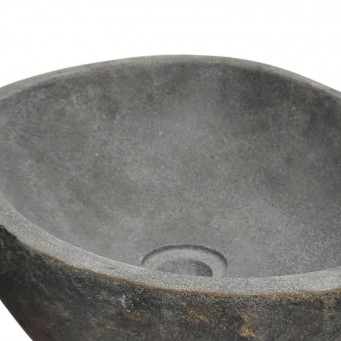 Vasque en pierre de rivière n°216 - Taille M