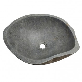 Vasque en pierre de rivière n°217 - Taille M