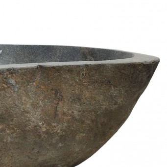 Vasque en pierre de rivière n°217 - Taille M