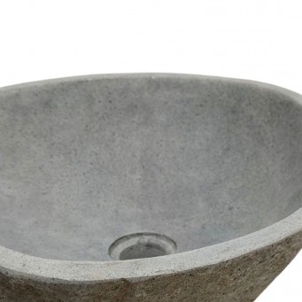 Vasque en pierre de rivière n°218 - Taille M
