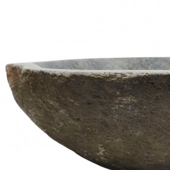 Vasque en pierre de rivière n°219 - Taille M