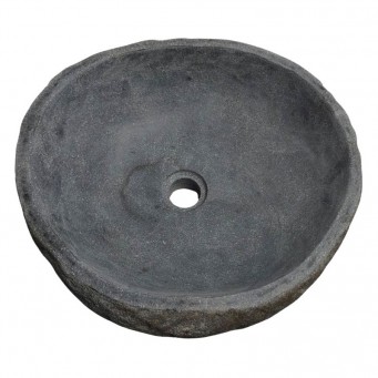 Vasque en pierre de rivière n°220 - Taille M