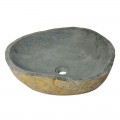 Vasque en pierre de rivière n°303- Taille M