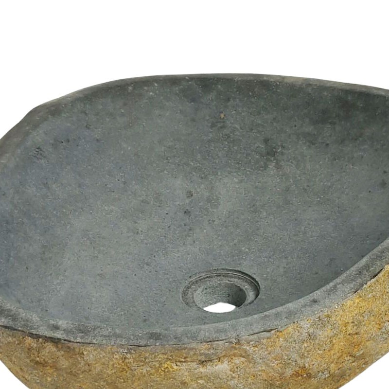 Vasque en pierre de rivière n°303- Taille M