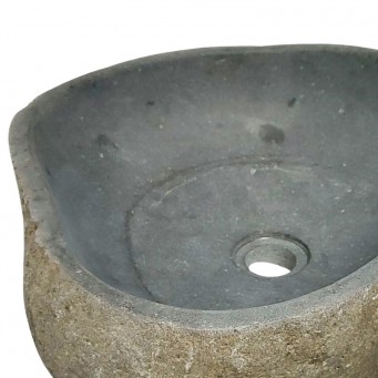Vasque en pierre de rivière n°316 - Taille M