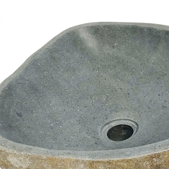 Vasque en pierre de rivière n°318 - Taille M