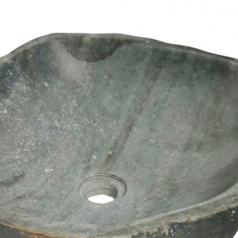 Vasque en pierre de rivière n°320 - Taille M