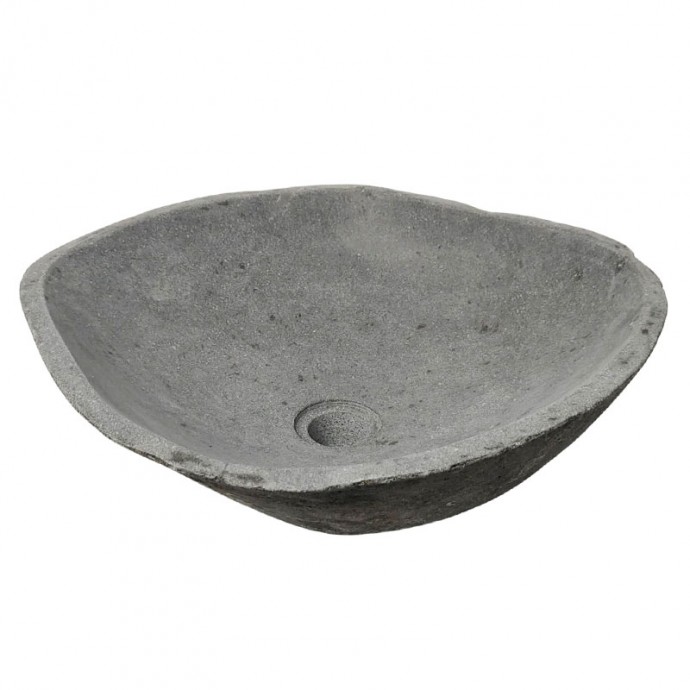 Vasque en pierre de rivière n°321 - Taille M