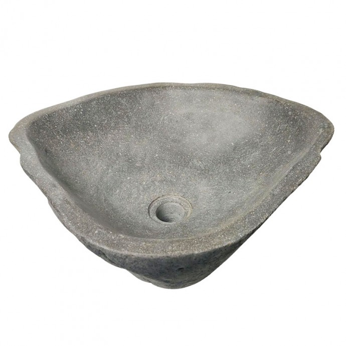 Vasque en pierre de rivière n°322 - Taille M