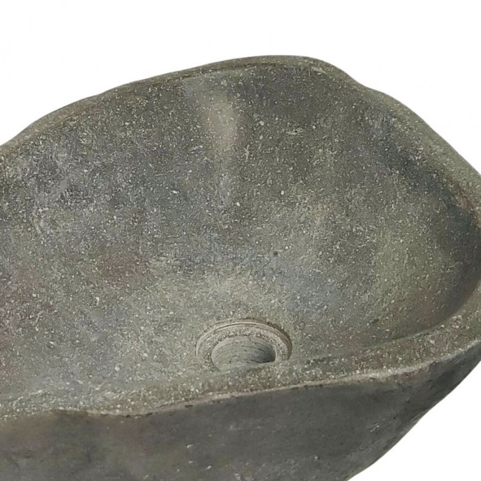 Vasque en pierre de rivière n°322 - Taille M