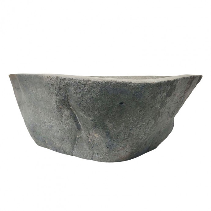 Vasque en pierre de rivière n°322 - Taille M