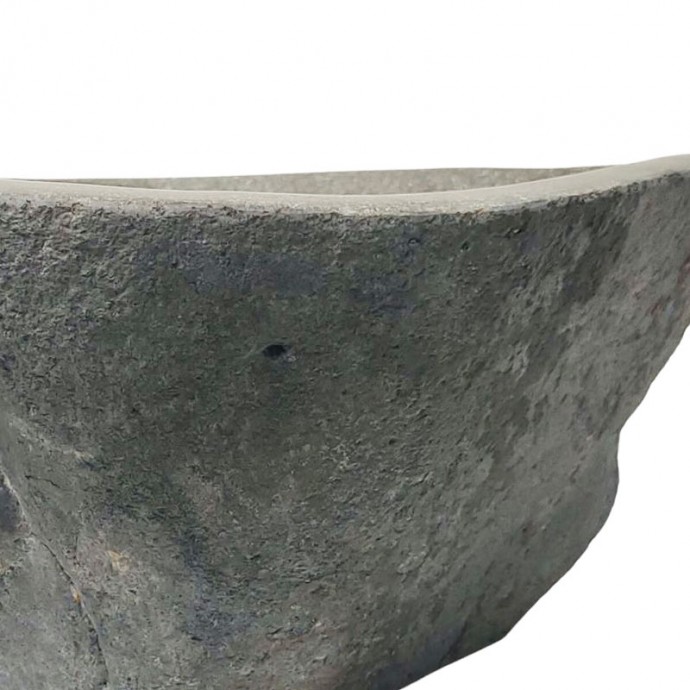 Vasque en pierre de rivière n°322 - Taille M