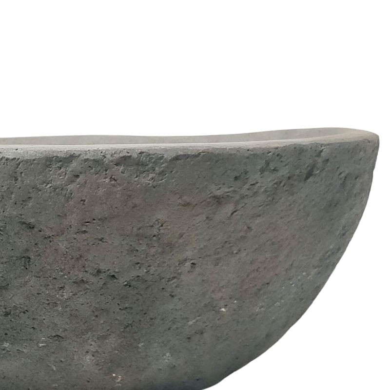 Vasque en pierre de rivière n°323 - Taille M