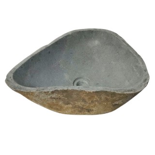 Vasque en pierre de rivière n°324 - Taille M