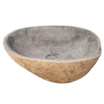 Vasque à poser pierre n°06 - Taille L