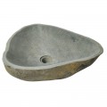 Vasque en pierre de rivière n°327 - Taille M