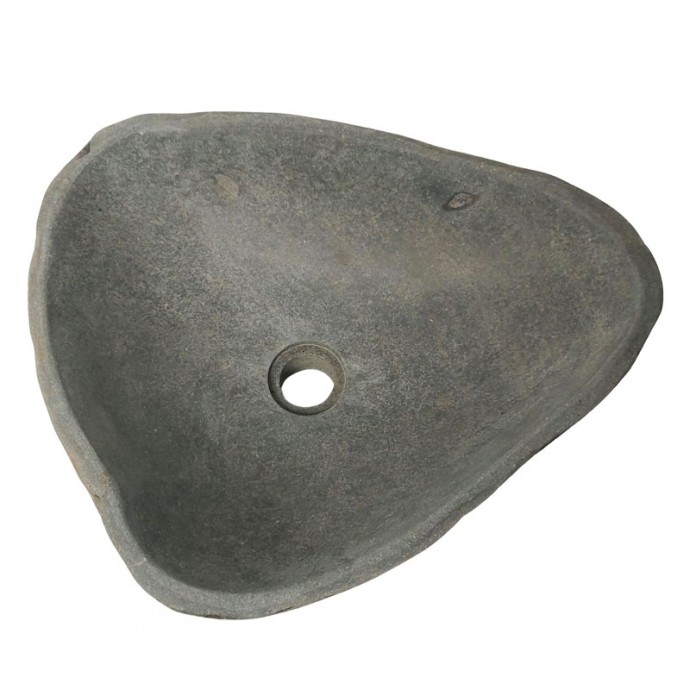 Vasque en pierre de rivière n°327 - Taille M