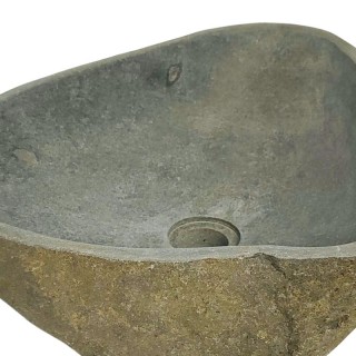 Vasque en pierre de rivière n°327 - Taille M