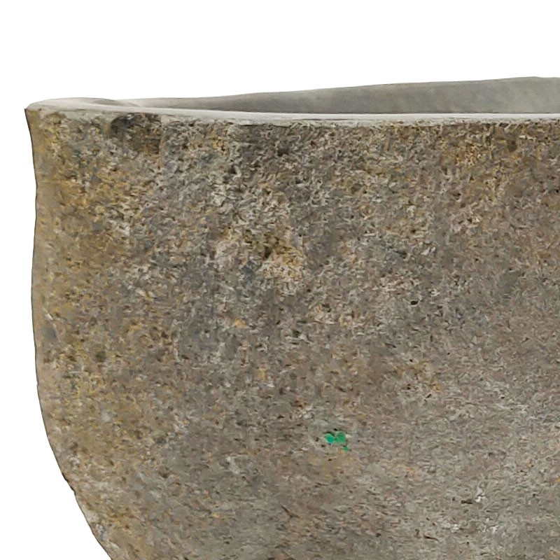 Vasque en pierre de rivière n°327 - Taille M