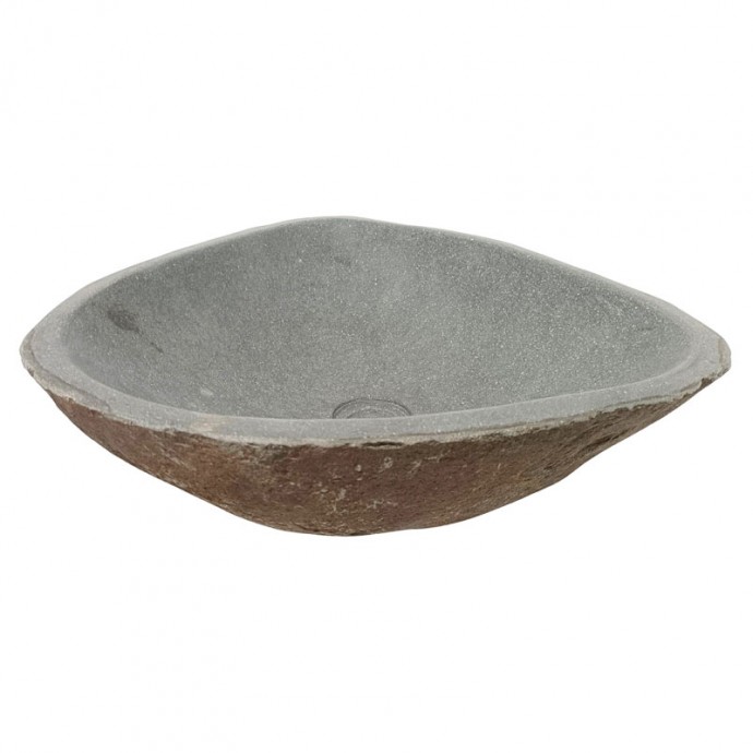 Vasque en pierre de rivière n°333 - Taille M