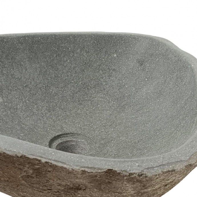 Vasque en pierre de rivière n°333 - Taille M