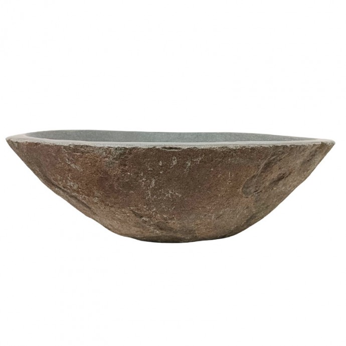 Vasque en pierre de rivière n°333 - Taille M