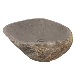 Vasque en pierre de rivière n°338 - Taille M
