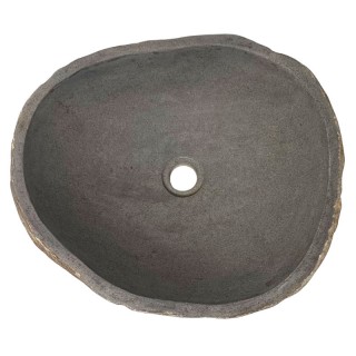 Vasque en pierre de rivière n°345 - Taille M