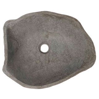Vasque en pierre de rivière n°348 - Taille M