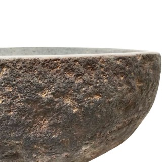 Vasque en pierre de rivière n°350 - Taille M