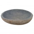 Vasque en pierre de rivière n°351 - Taille M