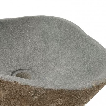 Vasque en pierre de rivière n°351 - Taille M