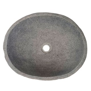 Vasque en pierre de rivière n°352 - Taille M