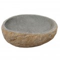Vasque en pierre de rivière n°353 - Taille M