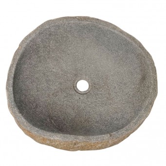Vasque en pierre de rivière n°353 - Taille M