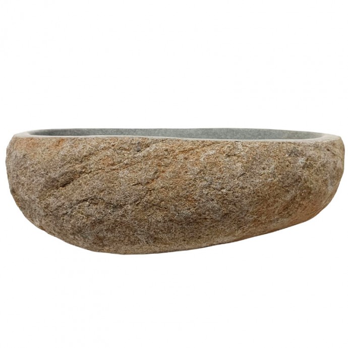 Vasque en pierre de rivière n°353 - Taille M