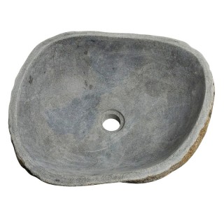 Vasque en pierre de rivière n°225 - Taille M