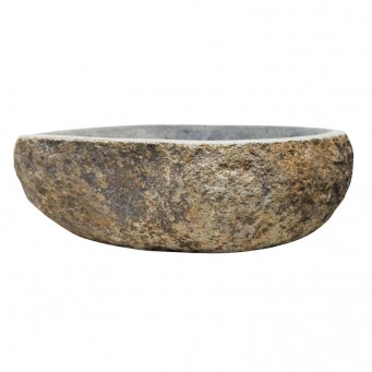 Vasque en pierre de rivière n°225 - Taille M