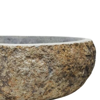 Vasque en pierre de rivière n°225 - Taille M