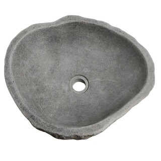 Vasque en pierre de rivière n°226 - Taille M