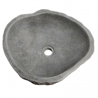 Vasque en pierre de rivière n°226 - Taille M