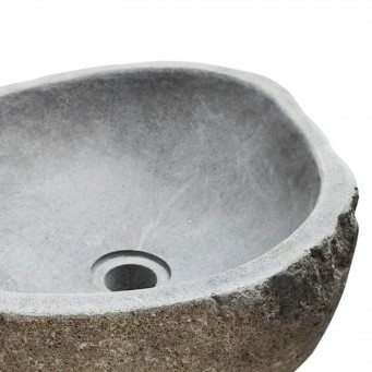 Vasque en pierre de rivière n°226 - Taille M