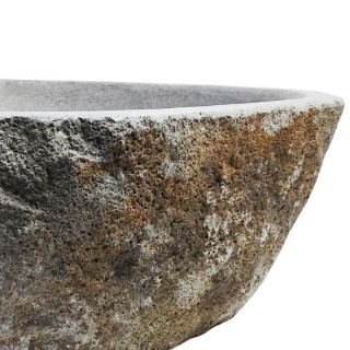 Vasque en pierre de rivière n°226 - Taille M