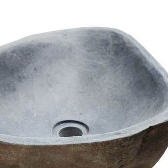 Vasque en pierre de rivière n°227 - Taille M